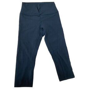 Lululemon Align™ High-Rise Crop Smoky Blue Size 6 Preowned